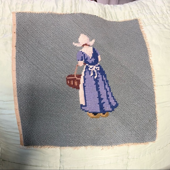 Dutch Girl Needlepoint - Picture 5 of 6
